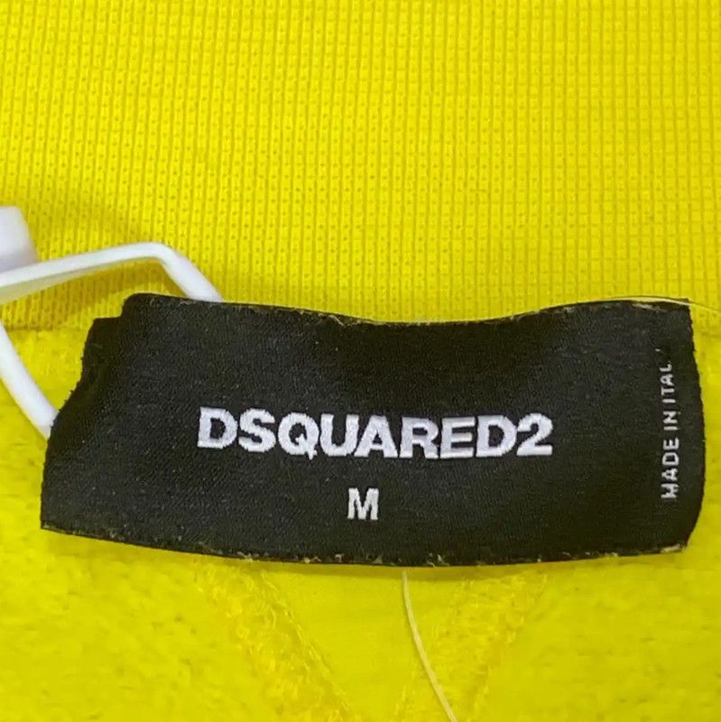 Dsquared2 DSQUARED2 Yellow Cotton Casual Pants for Men 0089 Size US 32 / EU 48 - 4 Thumbnail