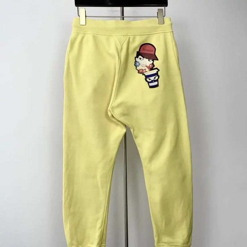 Dsquared2 DSQUARED2 Yellow Cotton Casual Pants for Men 0089 Size US 32 / EU 48 - 2 Thumbnail