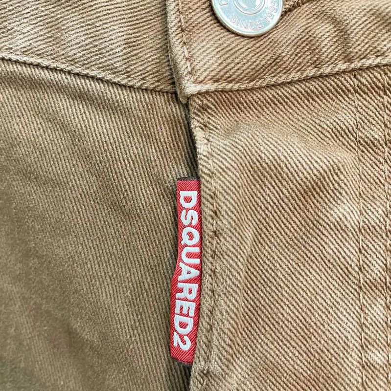 Dsquared2 DSQUARED2 Men's Casual Pants in Light Brown 0089 Size US 26 / EU 42 - 5 Thumbnail