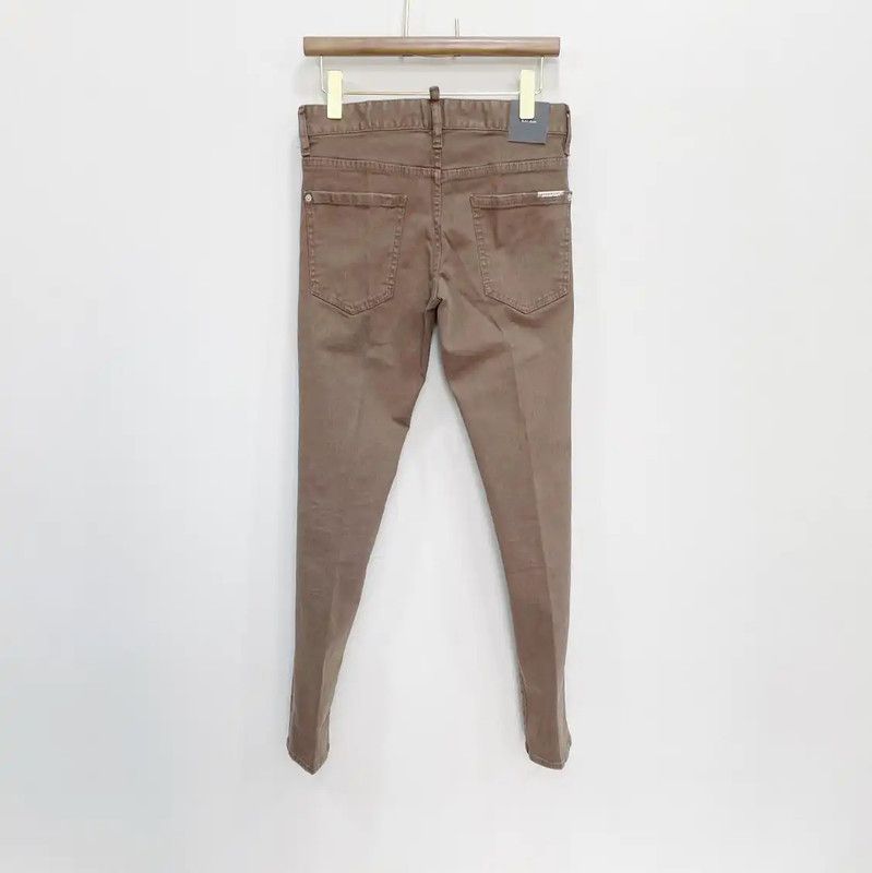 Dsquared2 DSQUARED2 Men's Casual Pants in Light Brown 0089 Size US 26 / EU 42 - 2 Thumbnail