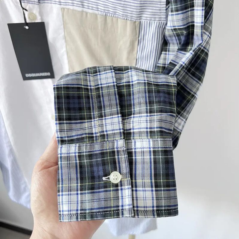 Dsquared2 DSQUARED2 Multicolor Long Sleeve Shirt for Men 0089 Size US S / EU 44-46 / 1 - 5 Thumbnail