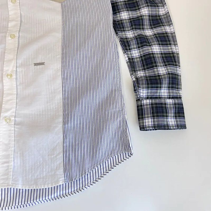 Dsquared2 DSQUARED2 Multicolored Long Sleeve Cotton Shirt 0089 Size US S / EU 44-46 / 1 - 4 Thumbnail