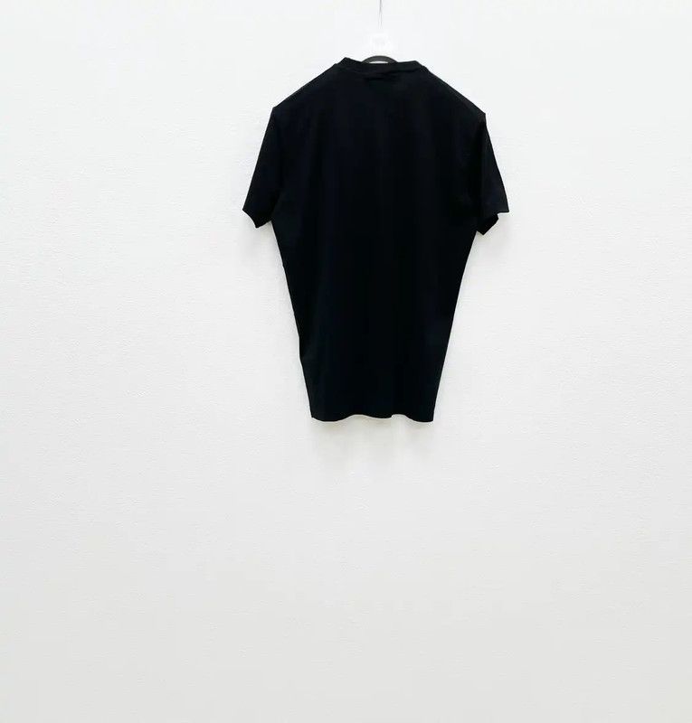 Dsquared2 DSQUARED2 Men's Black Cotton Short Sleeve T-Shirt 0089 Size US L / EU 52-54 / 3 - 5 Thumbnail