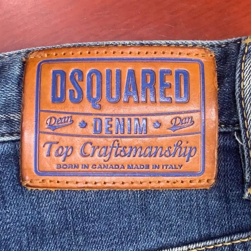 Dsquared2 DSQUARED2 Men's Blue Casual Denim Pants 0089 Size US 34 / EU 50 - 4 Thumbnail