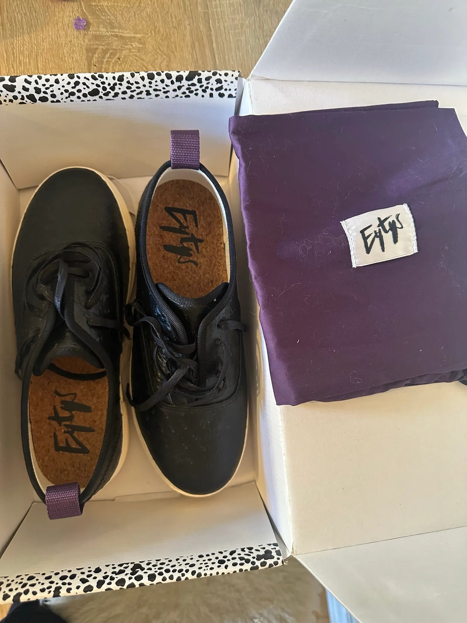 Eytys Eytys Mother Struzzo Black Sneakers Size US 11 / IT 41 - 4 Thumbnail
