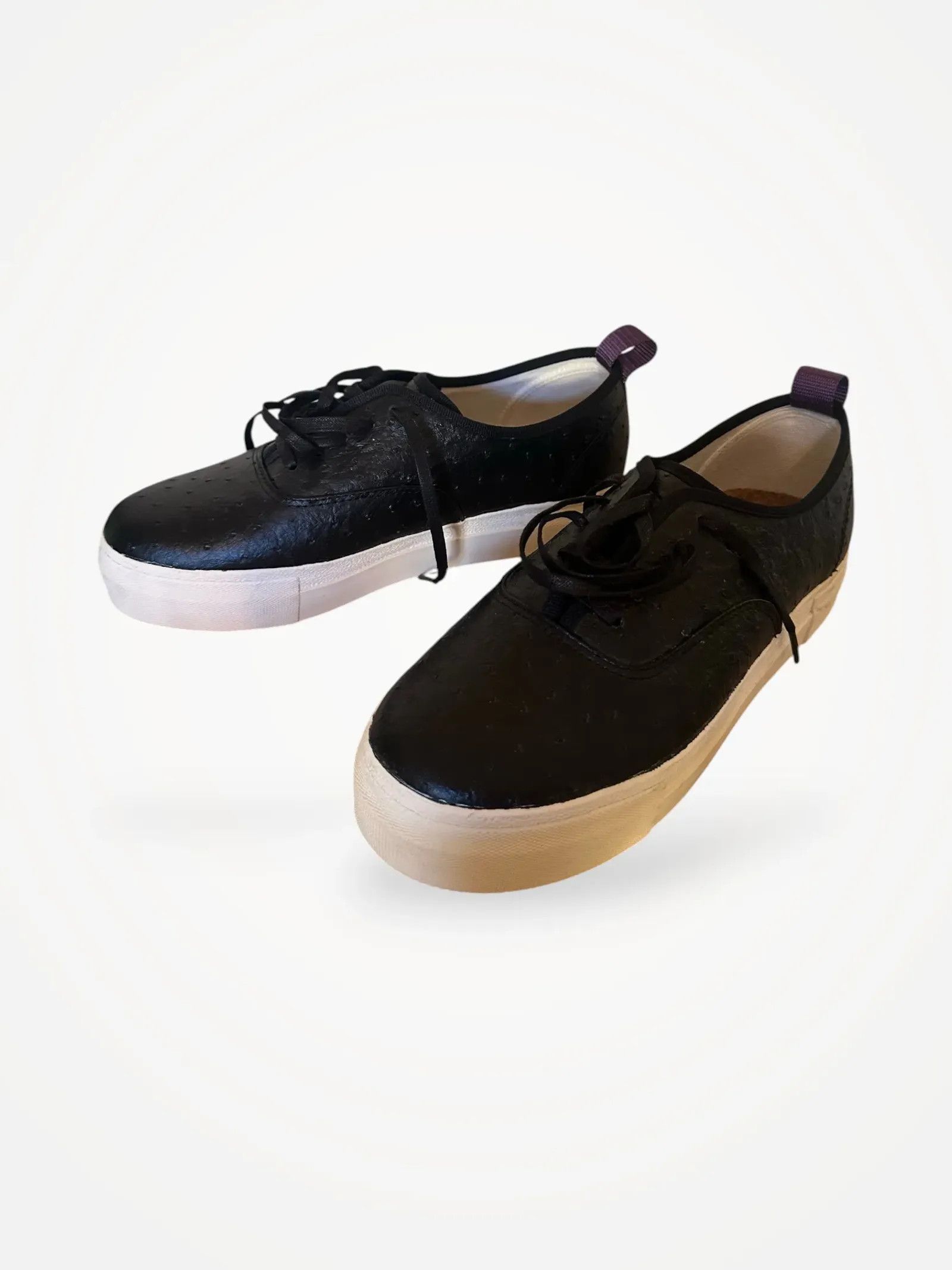 Eytys Eytys Mother Struzzo Black Sneakers Size US 11 / IT 41 - 2 Thumbnail