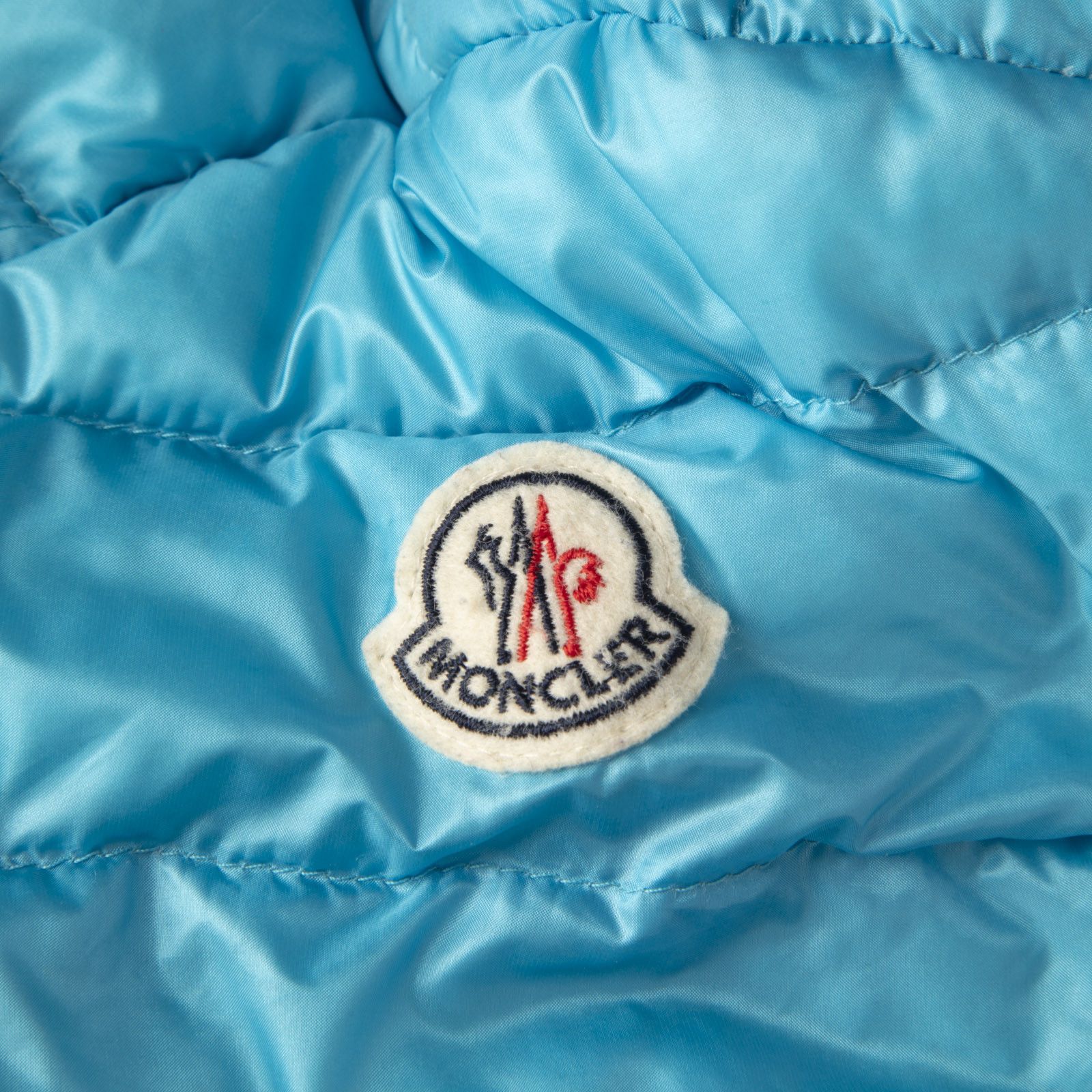 Moncler Blue Down Filled Puffer Jacket Size M / US 6-8 / IT 42-44 - 3 Thumbnail