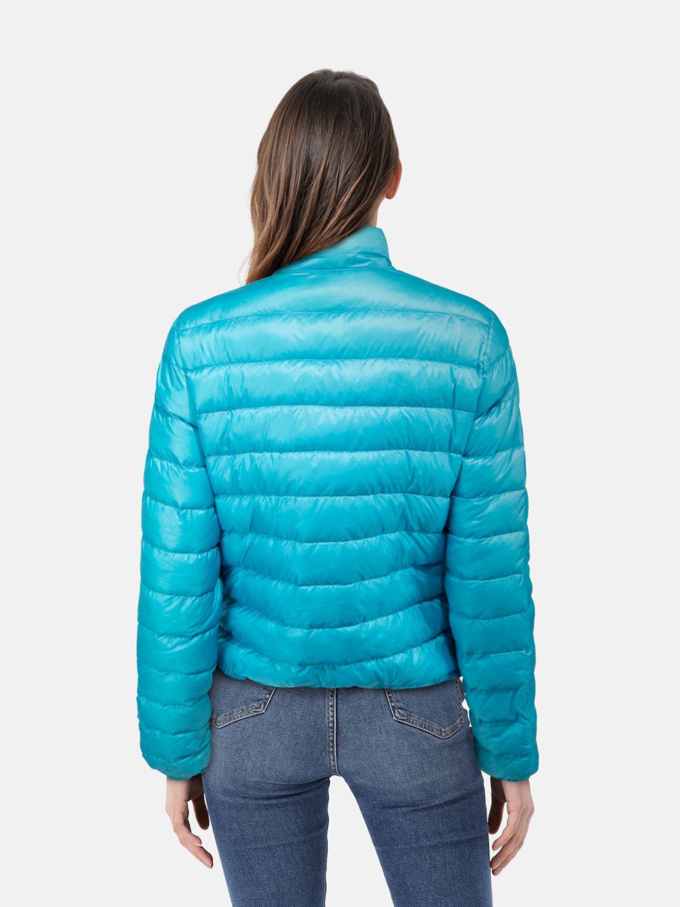 Moncler Blue Down Filled Puffer Jacket Size M / US 6-8 / IT 42-44 - 2 Thumbnail