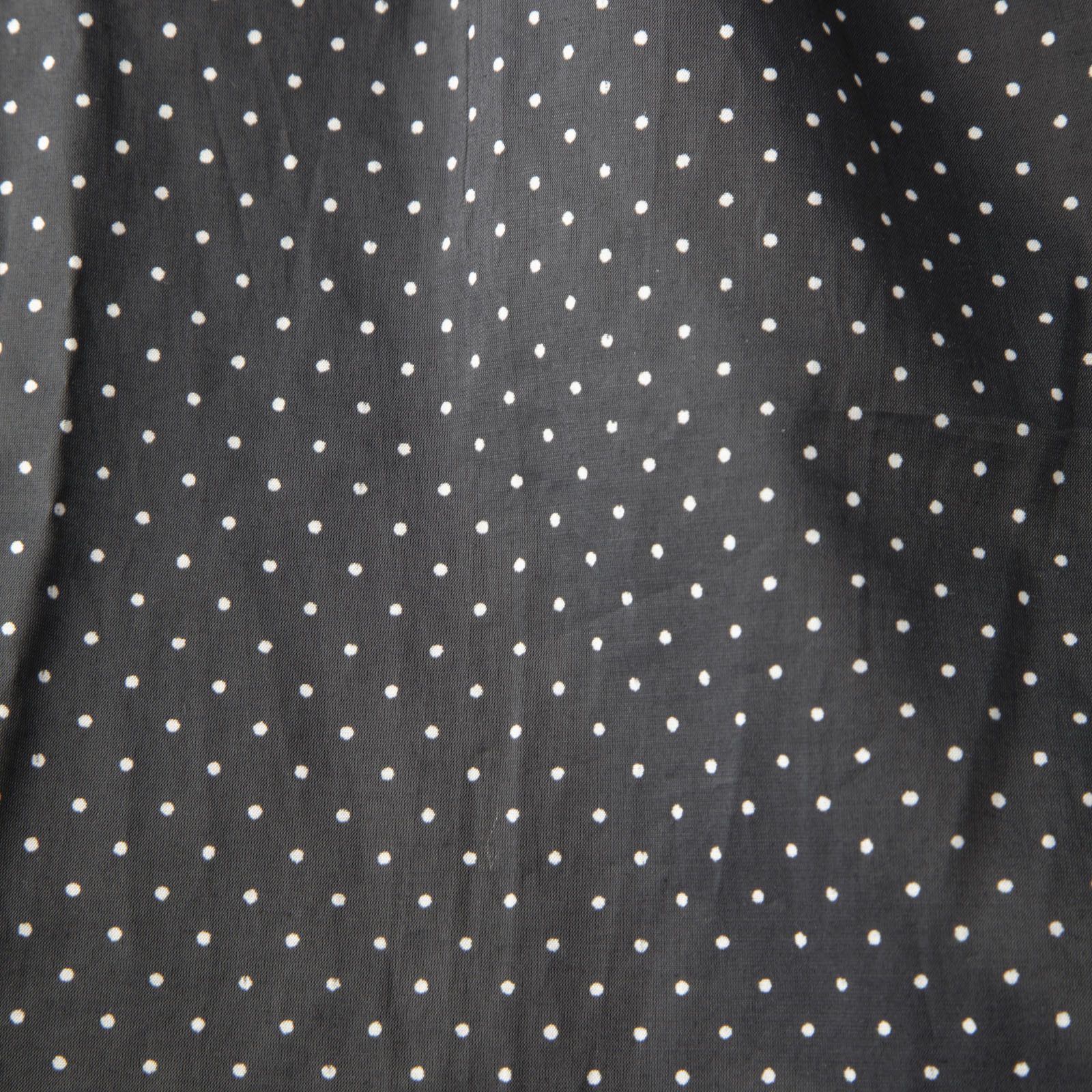 Celine Navy Polkadot Belted Tapered Trousers Size 26" / US 2 / IT 38 - 3 Thumbnail