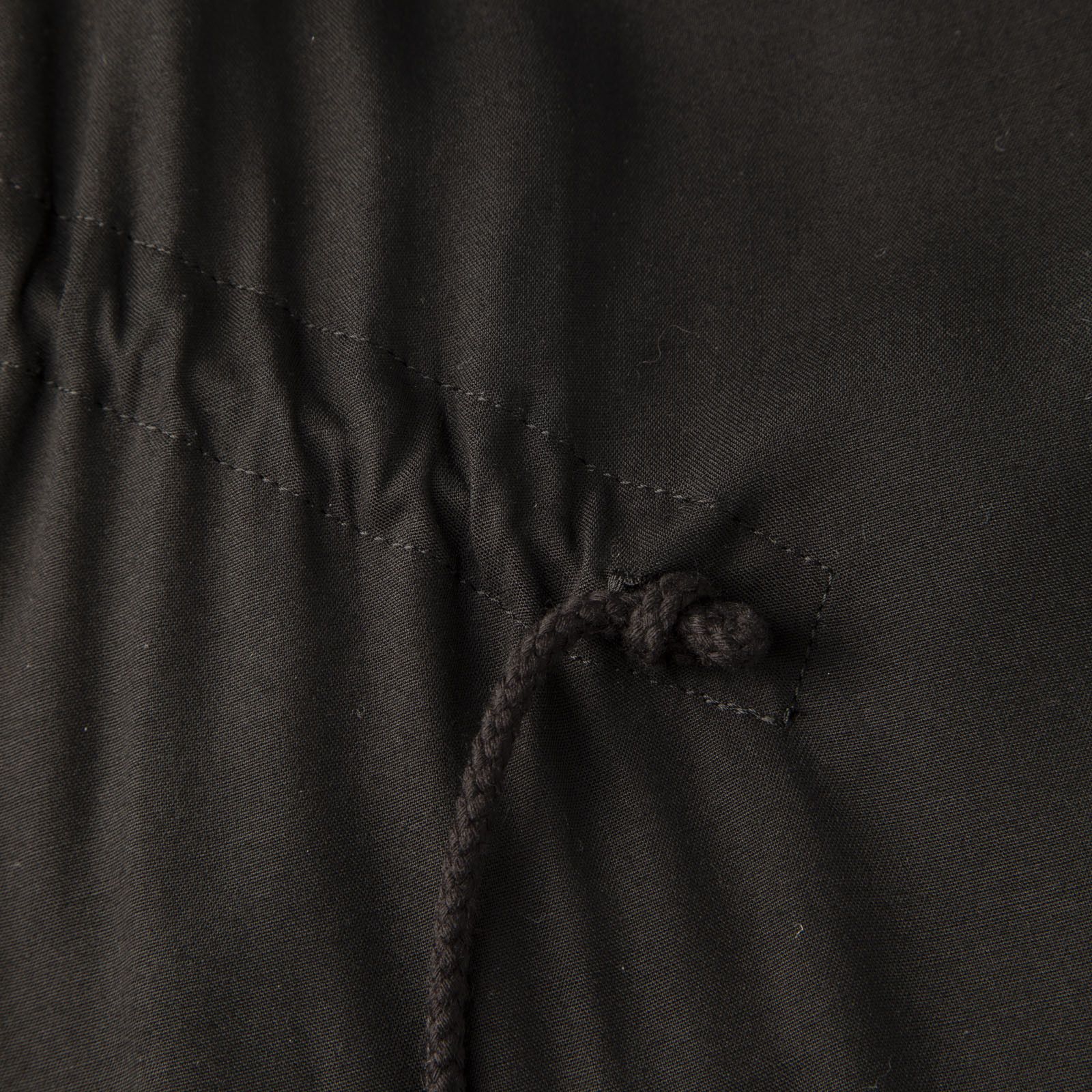 Yohji Yamamoto Y's Black Asymmetric Drawstring Dress Size XS / US 0-2 / IT 36-38 - 3 Thumbnail