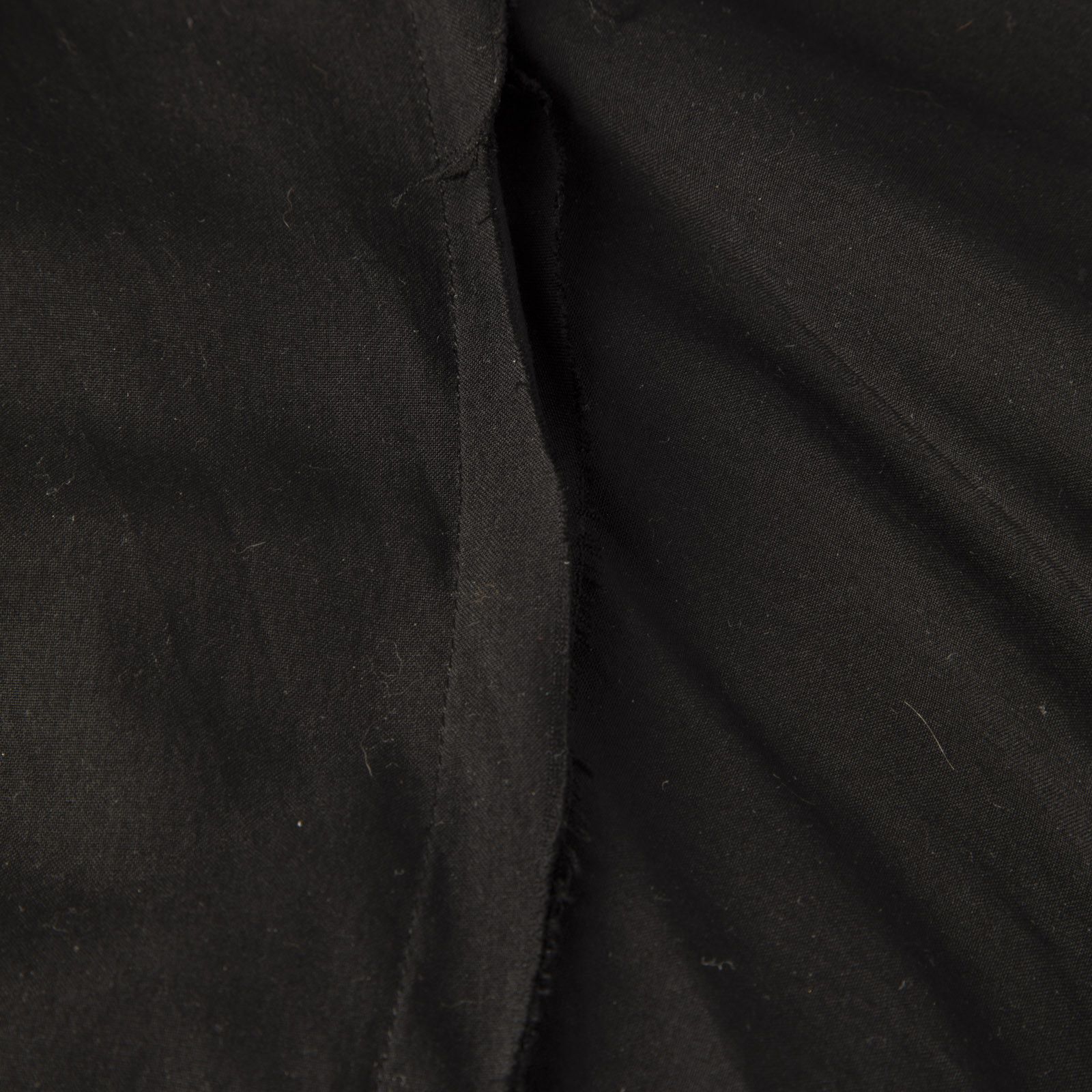 Yohji Yamamoto Y's Black Raw Hem Asymmetric Midi Dress Size XS / US 0-2 / IT 36-38 - 3 Thumbnail