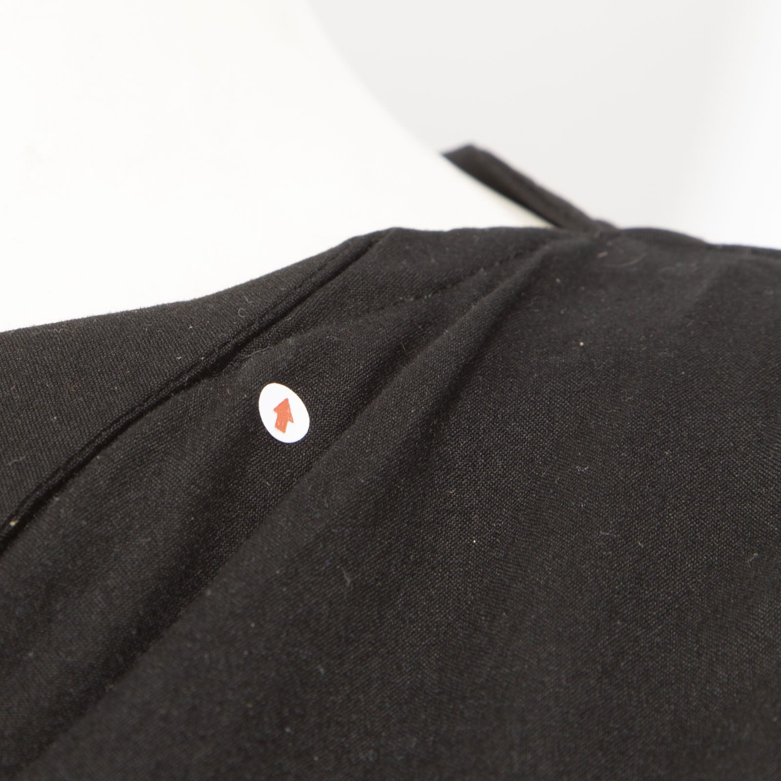 Yohji Yamamoto Y's Black Raw Hem Asymmetric Midi Dress Size XS / US 0-2 / IT 36-38 - 5 Thumbnail