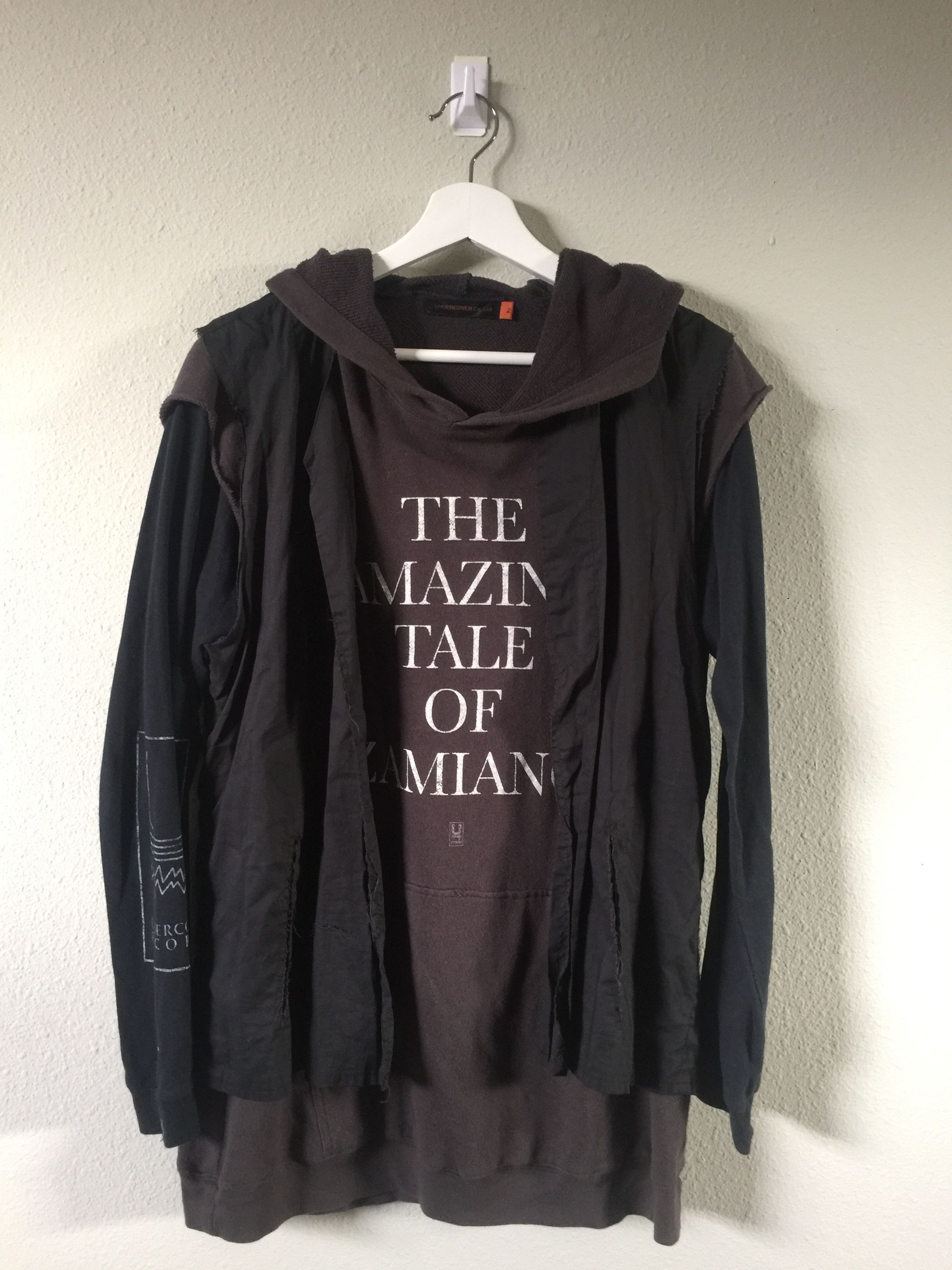 Undercover Amazing Tale of Zamiang Layered Hoodie | Grailed