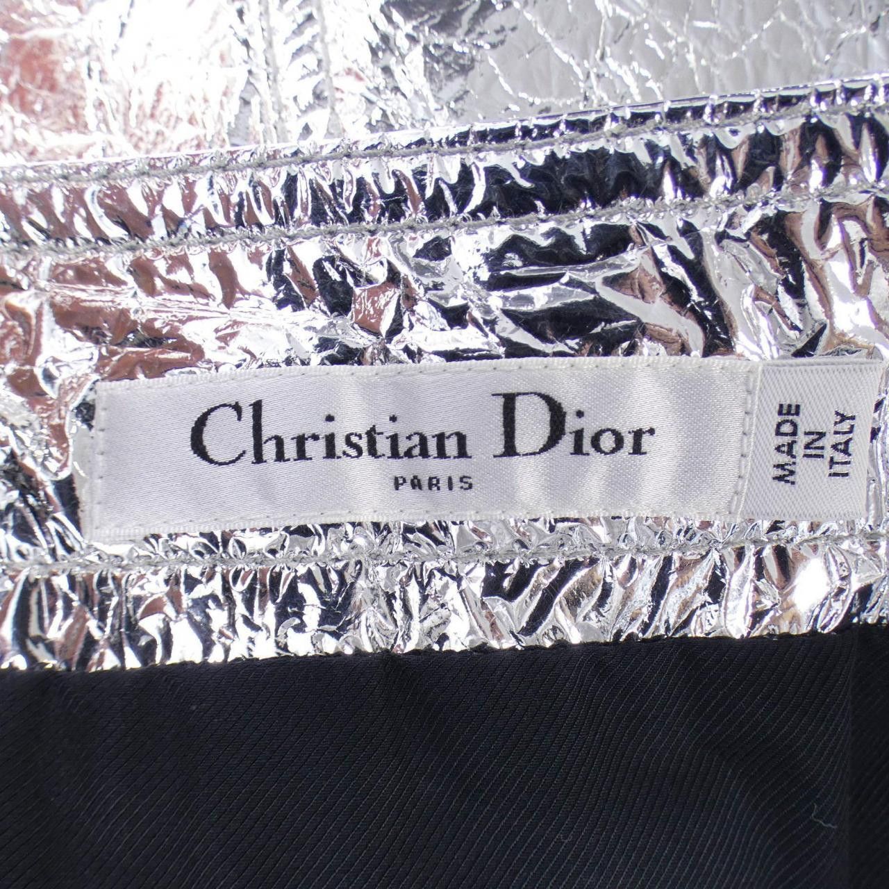 Dior Dior Christian Dior Lambskin Skirt Leather Skirts 145J31AL016 DUTY FREE for USA Size ONE SIZE - 4 Thumbnail
