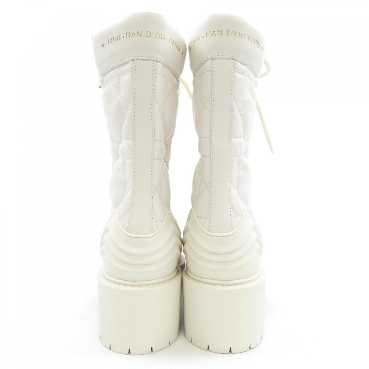 Dior Dior Christian Dior Cannage Quilting Calfskin Boots Leather Shoes KDI733CQC DUTY FREE for USA Size ONE SIZE - 5 Thumbnail