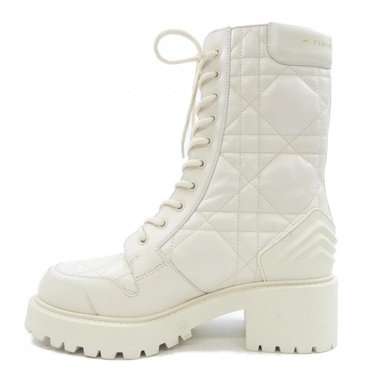 Dior Dior Christian Dior Cannage Quilting Calfskin Boots Leather Shoes KDI733CQC DUTY FREE for USA Size ONE SIZE - 2 Thumbnail