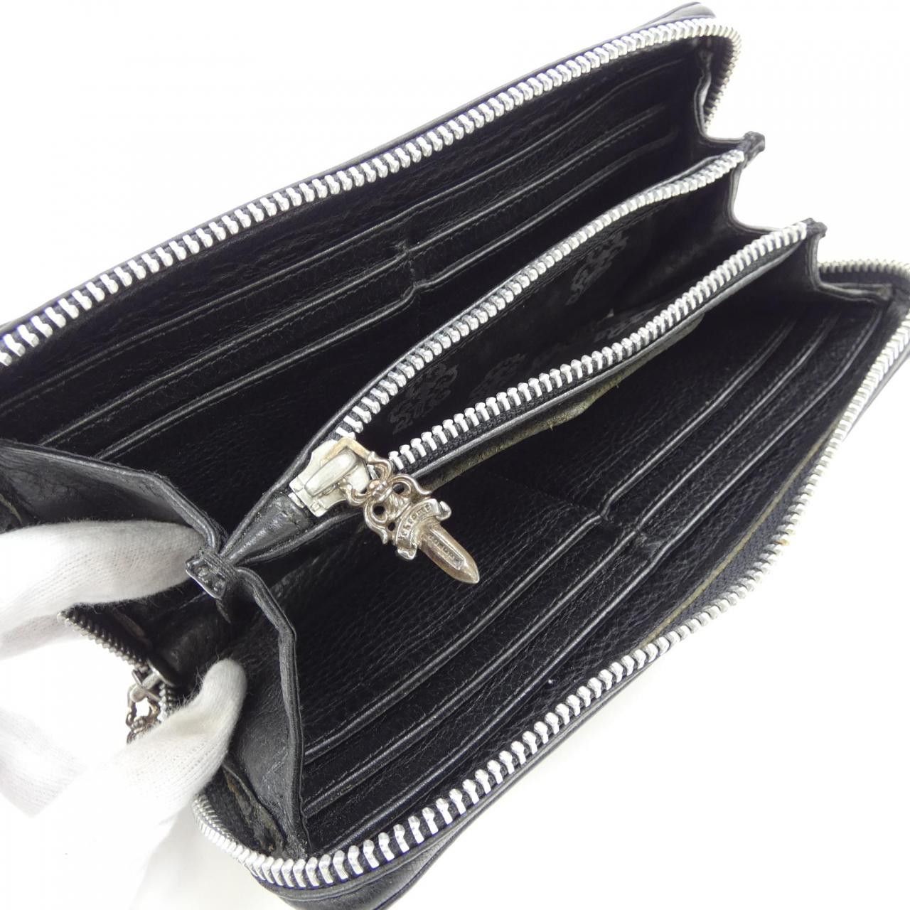Chrome Hearts Other Chrome Hearts Wallet Leather Long Wallet 2246 304 0633 0900 DUTY FREE for USA Size ONE SIZE - 4 Thumbnail