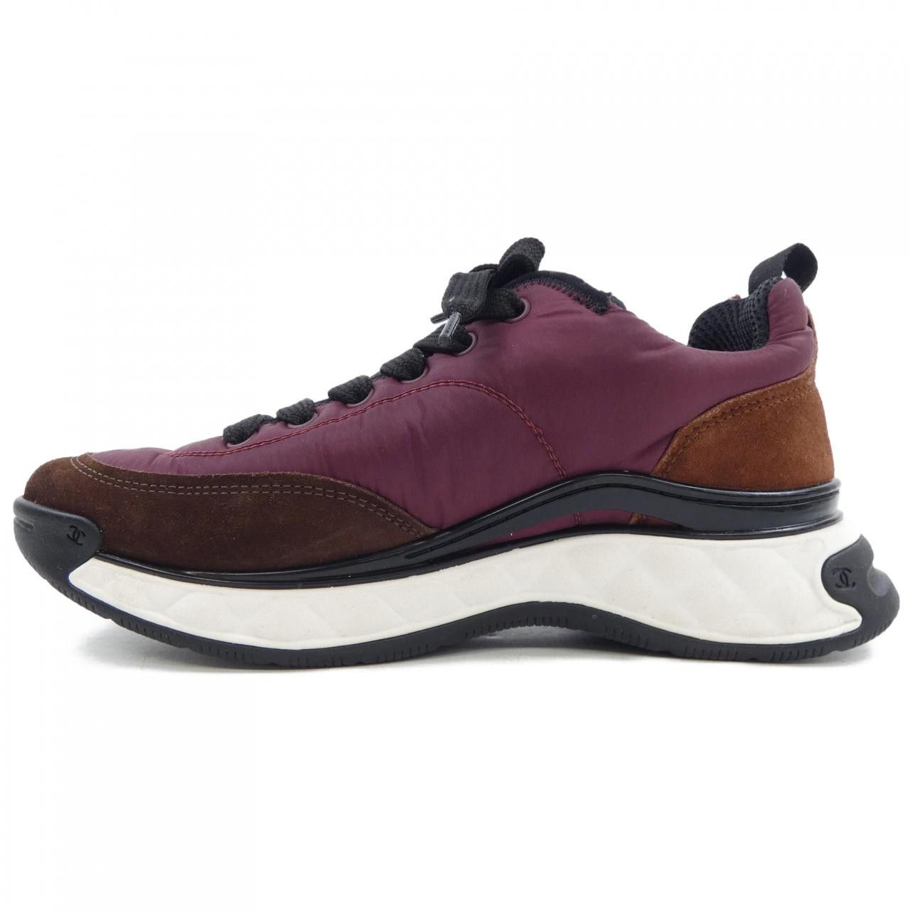 Chanel Chanel Chanel G38035Y55299 Nylon Suede Sneakers Suede Shoes G38035Y55299 DUTY FREE for USA Size ONE SIZE - 2 Thumbnail