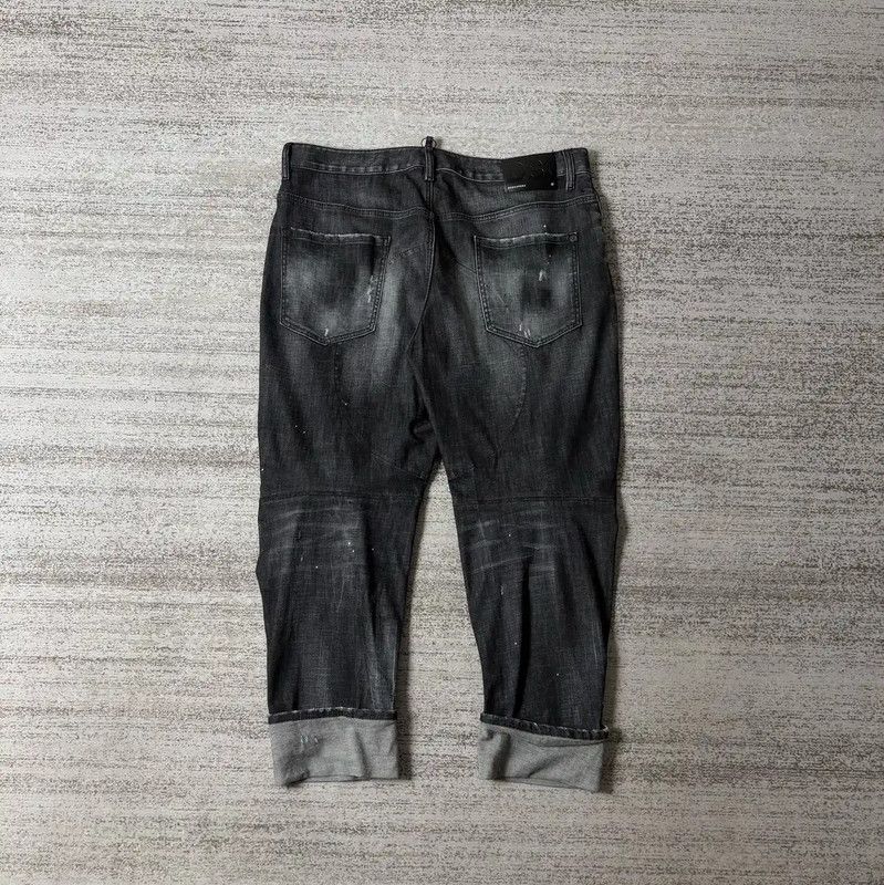 Dsquared2 DSQUARED2 Black Grey Casual Pants for Men 0089 Size US 36 / EU 52 - 2 Thumbnail