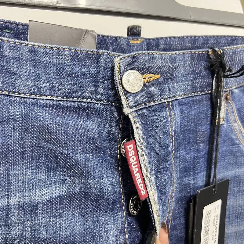 Dsquared2 DSQUARED2 Men's Casual Pants in Denim Blue 0089 Size US 34 / EU 50 - 3 Thumbnail
