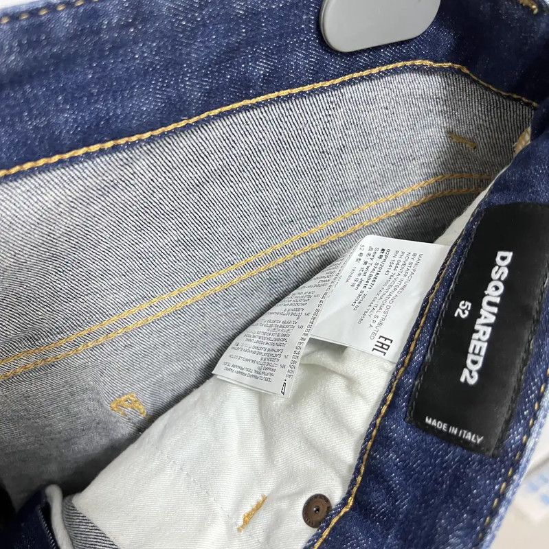 Dsquared2 DSQUARED2 Men's Casual Pants in Denim Blue 0089 Size US 34 / EU 50 - 6 Thumbnail