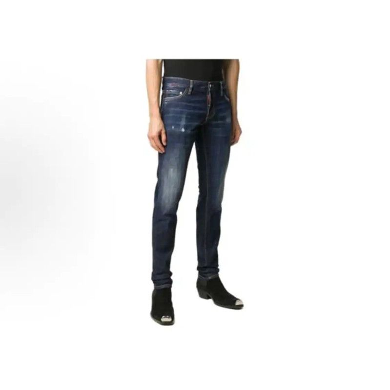 Dsquared2 DSQUARED2 Blue Denim Casual Pants for Men 0089 Size US 32 / EU 48 - 7 Thumbnail