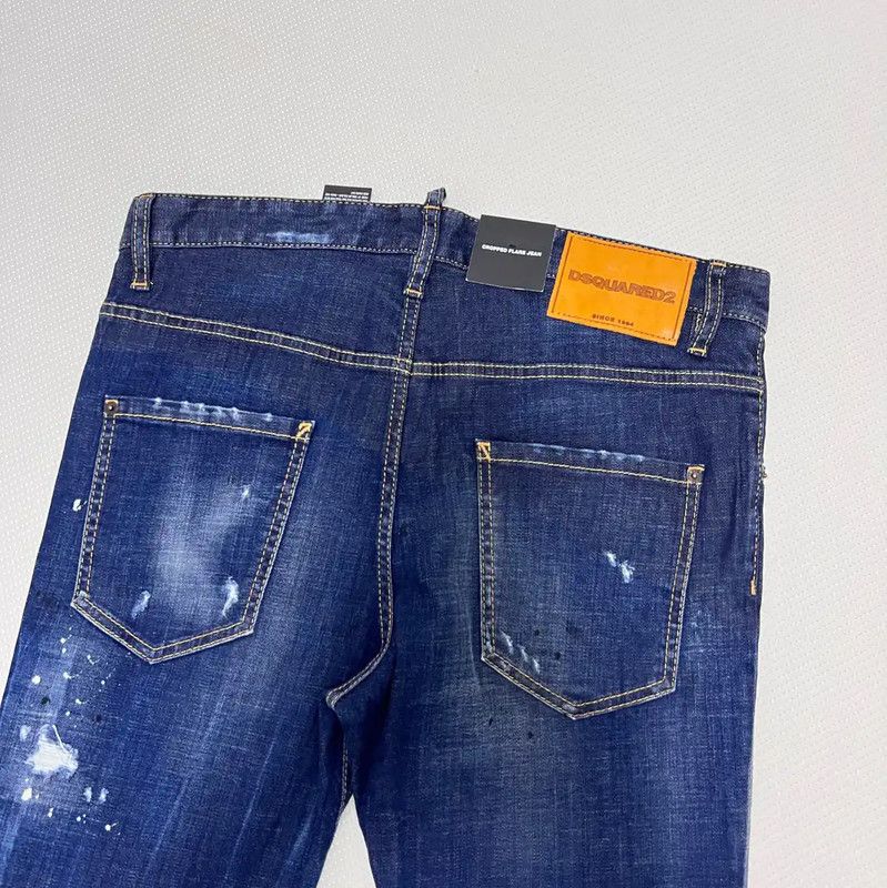 Dsquared2 DSQUARED2 Men's Casual Pants in Dark Blue 0089 Size US 34 / EU 50 - 5 Thumbnail