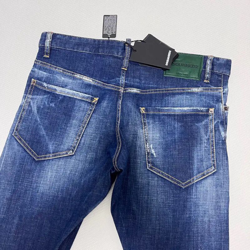 Dsquared2 DSQUARED2 Men's Casual Distressed Denim Pants 0089 Size US 34 / EU 50 - 5 Thumbnail