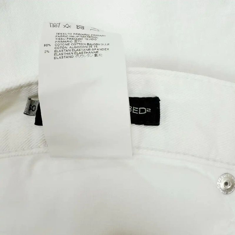 Dsquared2 DSQUARED2 White Casual Trousers for Men 0089 Size US 34 / EU 50 - 7 Thumbnail