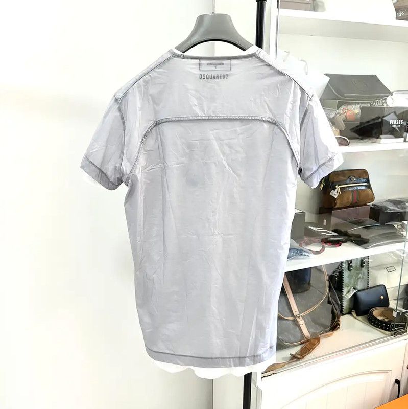 Dsquared2 DSQUARED2 Summer White Cotton T-Shirt for Men 0089 Size US S / EU 44-46 / 1 - 6 Thumbnail