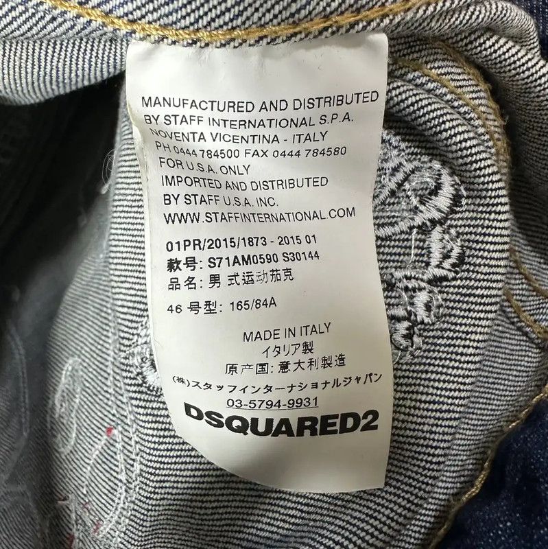Dsquared2 DSQUARED2 Cartoon Print Long Sleeve Jacket 0089 Size US S / EU 44-46 / 1 - 5 Thumbnail