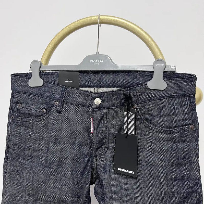 Dsquared2 DSQUARED2 Black Gray Cotton Casual Pants 0089 Size US 34 / EU 50 - 2 Thumbnail
