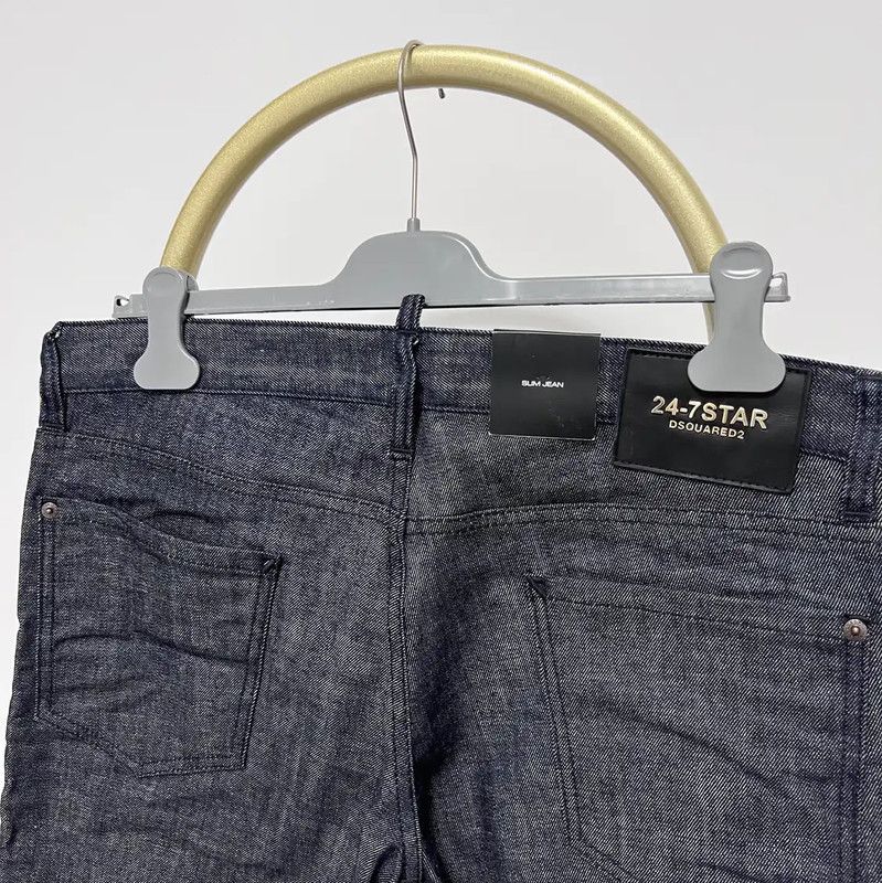 Dsquared2 DSQUARED2 Black Gray Cotton Casual Pants 0089 Size US 34 / EU 50 - 5 Thumbnail