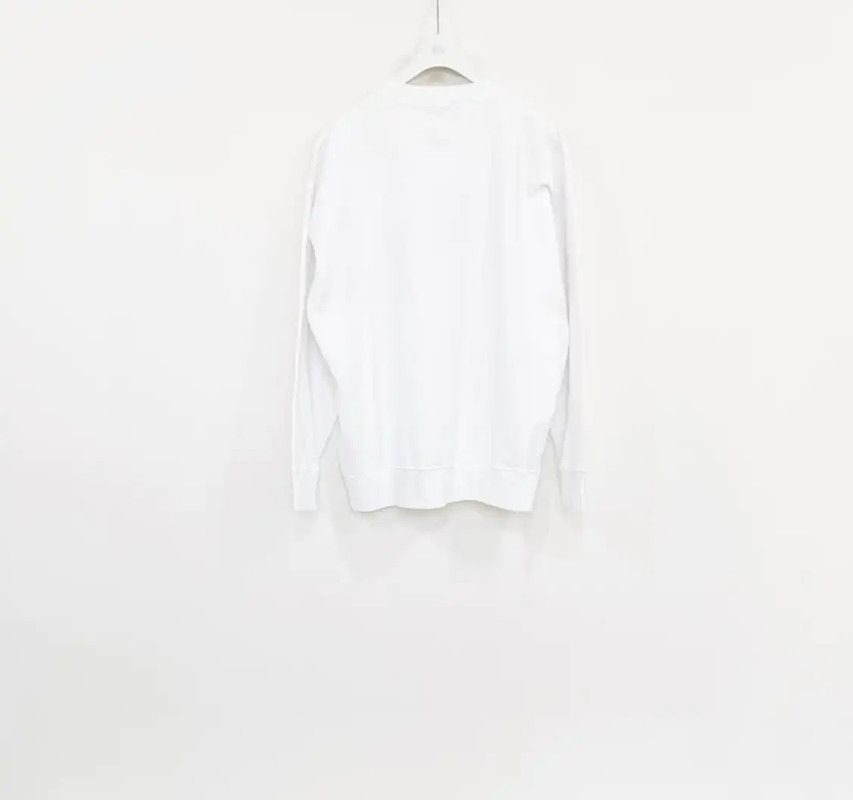 DSQUARED2 White Cotton Long Sleeve Sweatshirt 0089