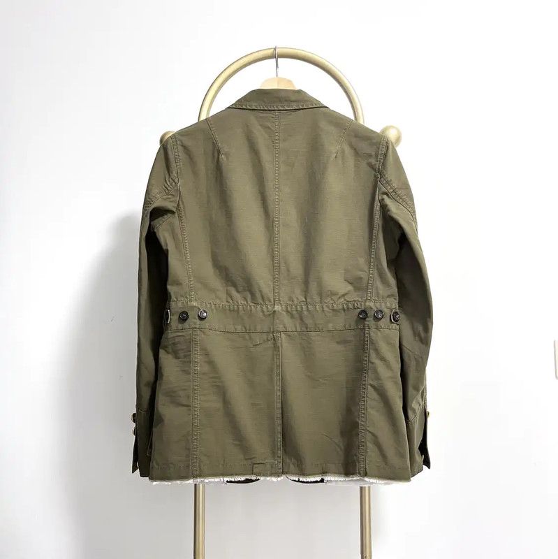 Dsquared2 DSQUARED2 Military Green Cotton Long Sleeve Jacket 0089 Size US M / EU 48-50 / 2 - 5 Thumbnail