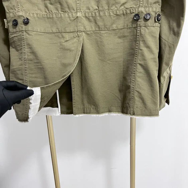 Dsquared2 DSQUARED2 Men's Olive Green Long Sleeve Jacket 0089 Size US S / EU 44-46 / 1 - 6 Thumbnail
