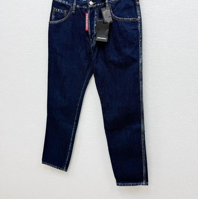Dsquared2 DSQUARED2 Dark Blue Denim Casual Pants 0089 Size US 26 / EU 42 - 2 Thumbnail