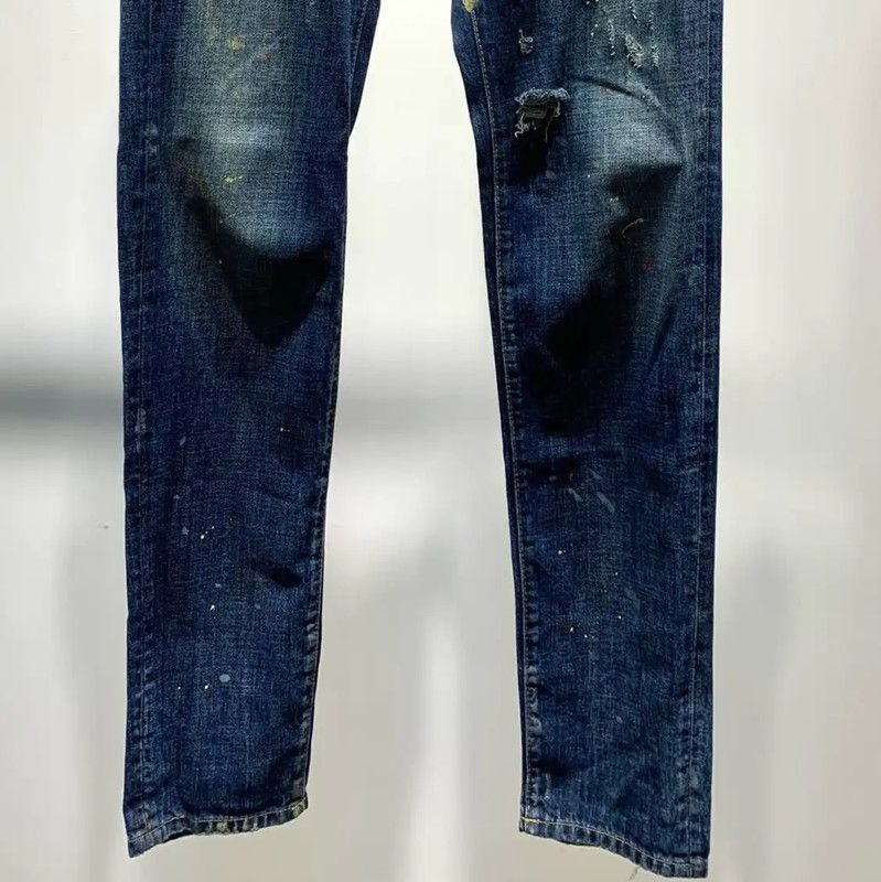 Dsquared2 DSQUARED2 Blue Denim Casual Pants for Men 0089 Size US 34 / EU 50 - 7 Thumbnail