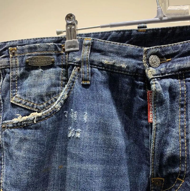 Dsquared2 DSQUARED2 Blue Denim Casual Pants for Men 0089 Size US 34 / EU 50 - 5 Thumbnail