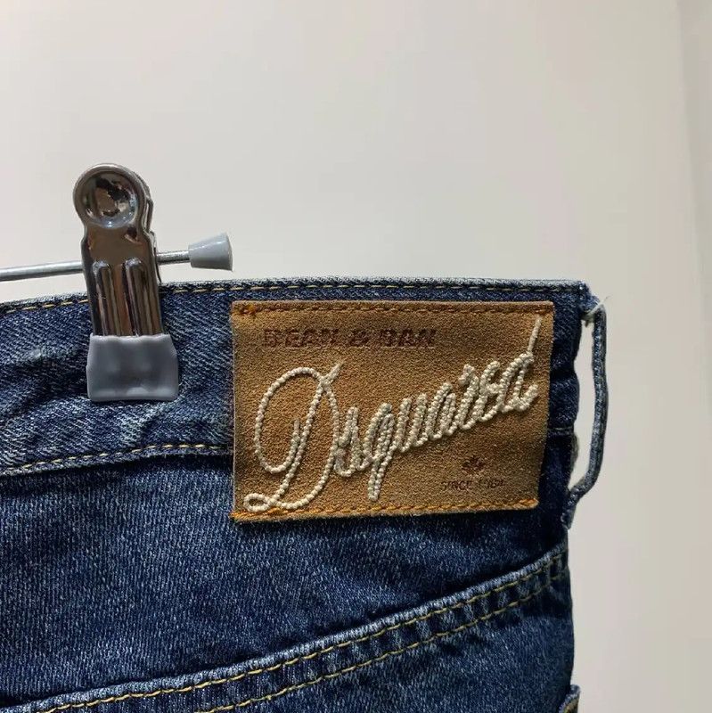 Dsquared2 DSQUARED2 Blue Denim Casual Pants for Men 0089 Size US 34 / EU 50 - 4 Thumbnail
