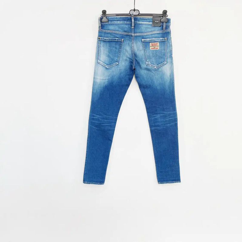 Dsquared2 DSQUARED2 Men's Spring Autumn Blue Denim Pants 0089 Size US 32 / EU 48 - 2 Thumbnail