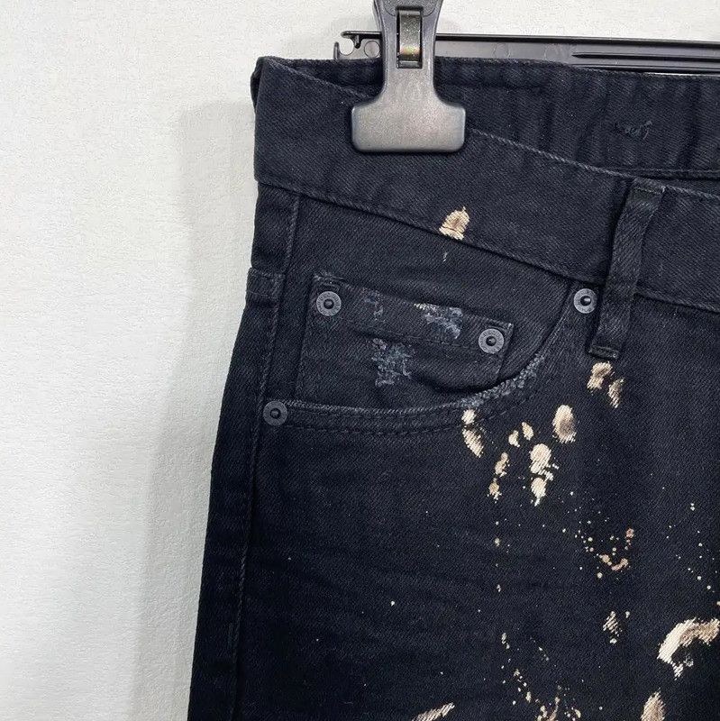 Dsquared2 DSQUARED2 Black Cotton Casual Pants for Men 0089 Size US 26 / EU 42 - 5 Thumbnail