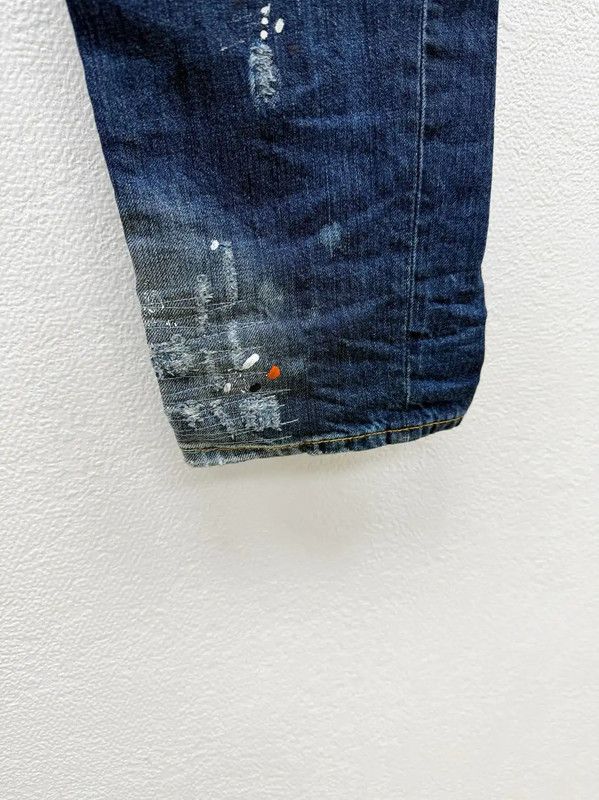 Dsquared2 DSQUARED2 Men's Casual Blue Denim Pants 0089 Size US 34 / EU 50 - 5 Thumbnail