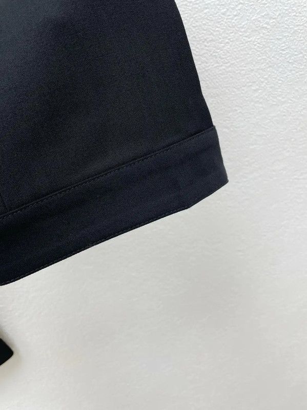 Dsquared2 DSQUARED2 Black Wool Men's Casual Pants 0089 Size US 26 / EU 42 - 4 Thumbnail