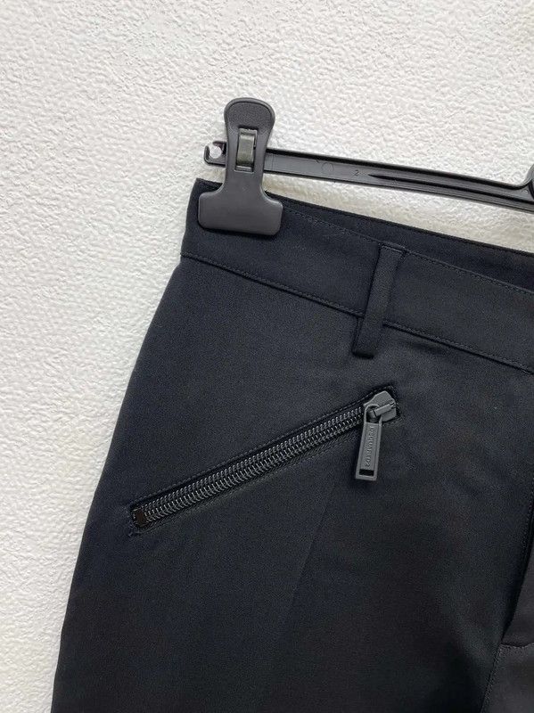 Dsquared2 DSQUARED2 Black Wool Men's Casual Pants 0089 Size US 26 / EU 42 - 2 Thumbnail