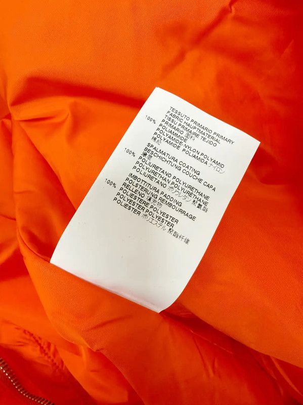Dsquared2 DSQUARED2 Orange Long Sleeve Lightweight Jacket 0089 Size US XS / EU 42 / 0 - 6 Thumbnail
