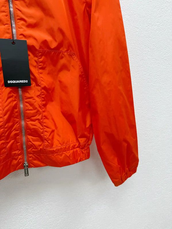 Dsquared2 DSQUARED2 Orange Long Sleeve Lightweight Jacket 0089 Size US XS / EU 42 / 0 - 3 Thumbnail