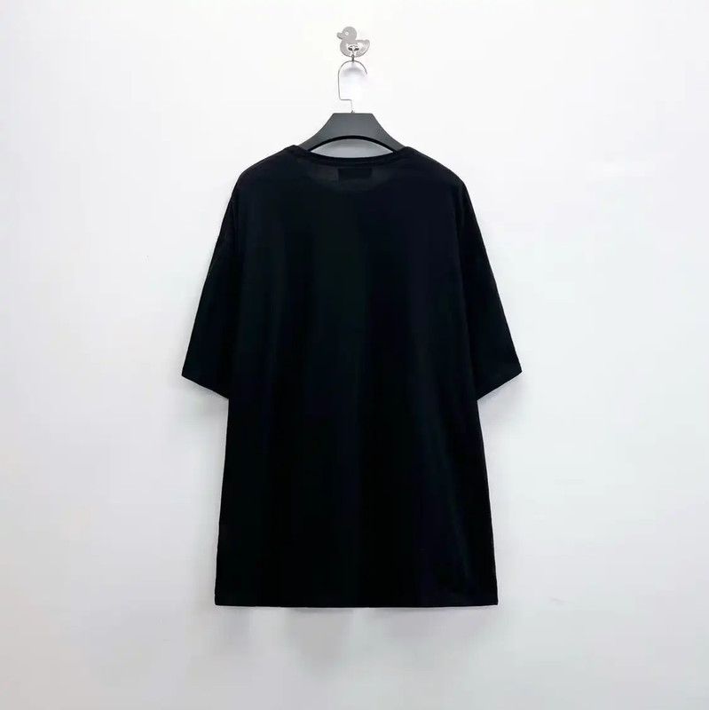 Yohji Yamamoto Yohji Yamamoto Black Cartoon Print Long Tee 0089 Size US L / EU 52-54 / 3 - 2 Thumbnail