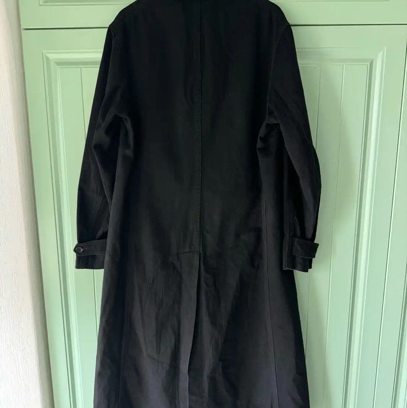 Yohji Yamamoto Yohji Yamamoto Black Cotton Coat for Men 0089 Size US S / EU 44-46 / 1 - 2 Thumbnail