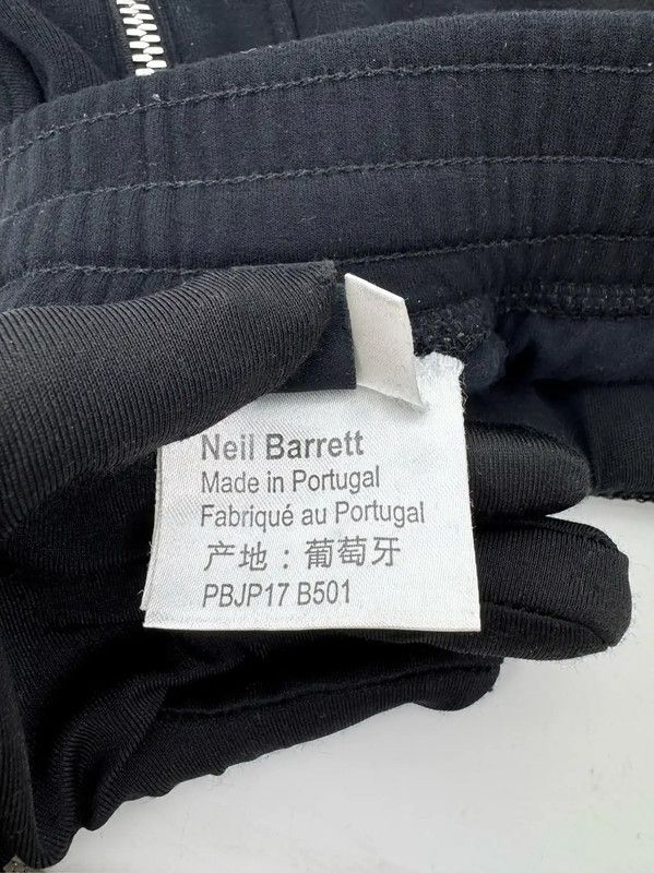 Neil Barrett Neil Barrett Black Cotton Casual Pants 0089 Size US 32 / EU 48 - 5 Thumbnail